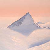 Antarctic  Pyramid Peak Painting of Antarctica